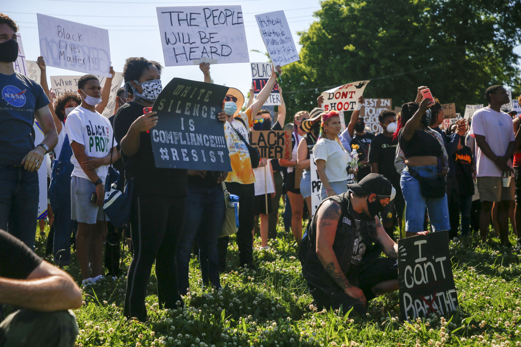 Protest March I-244